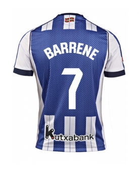 Billige Fotballdrakt Real Sociedad Ander Barrenetxea #7 Replika Hjemmedrakt 2025-26 Kortermet Billige Fotballdrakt Real Sociedad Ander Barrenetxea #7 Replika Hjemmedrakt 2025-26 Kortermet